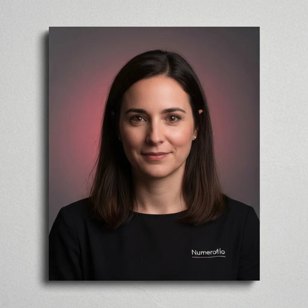 Retrato de experta en numerología