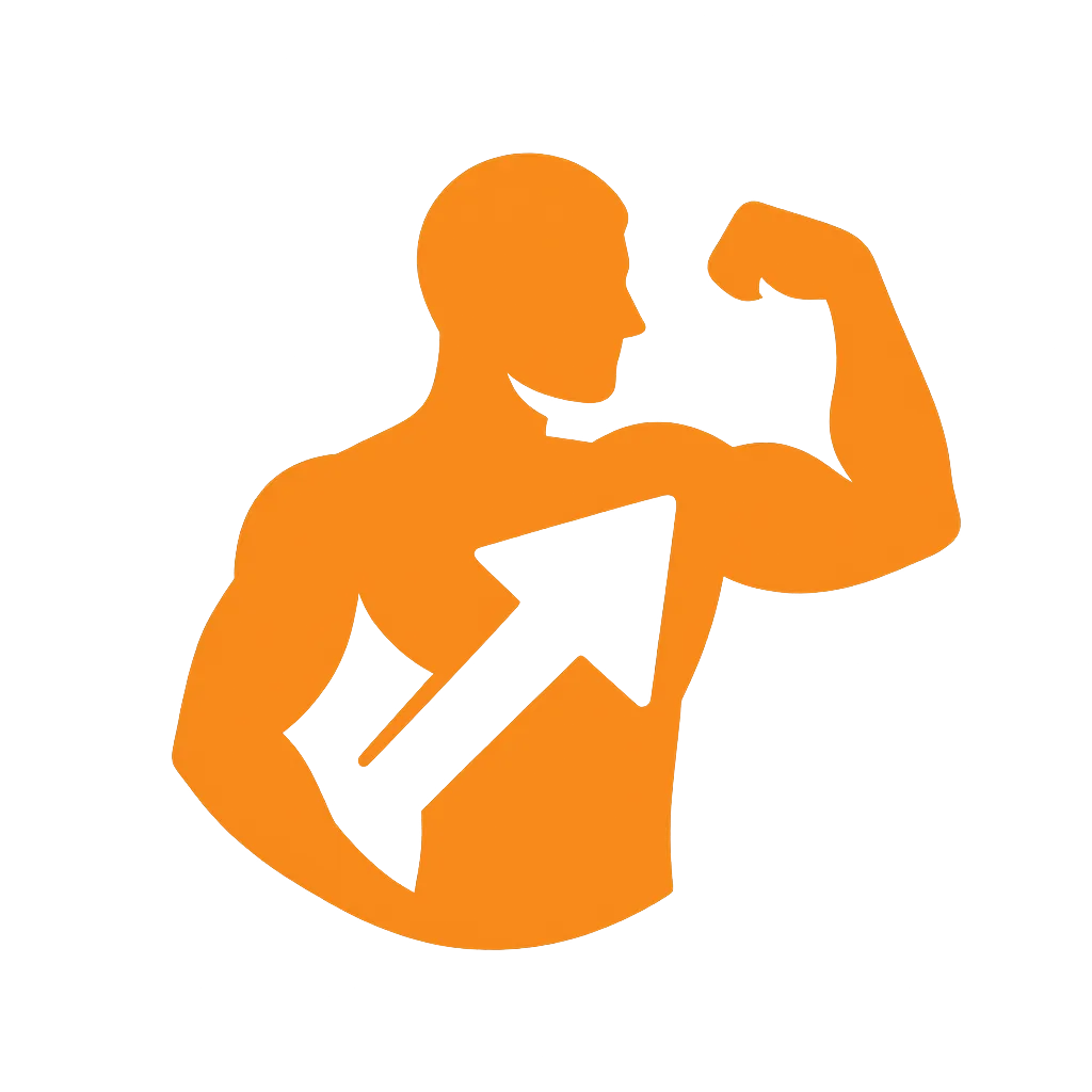 Fitness Coach Transformation Logo
