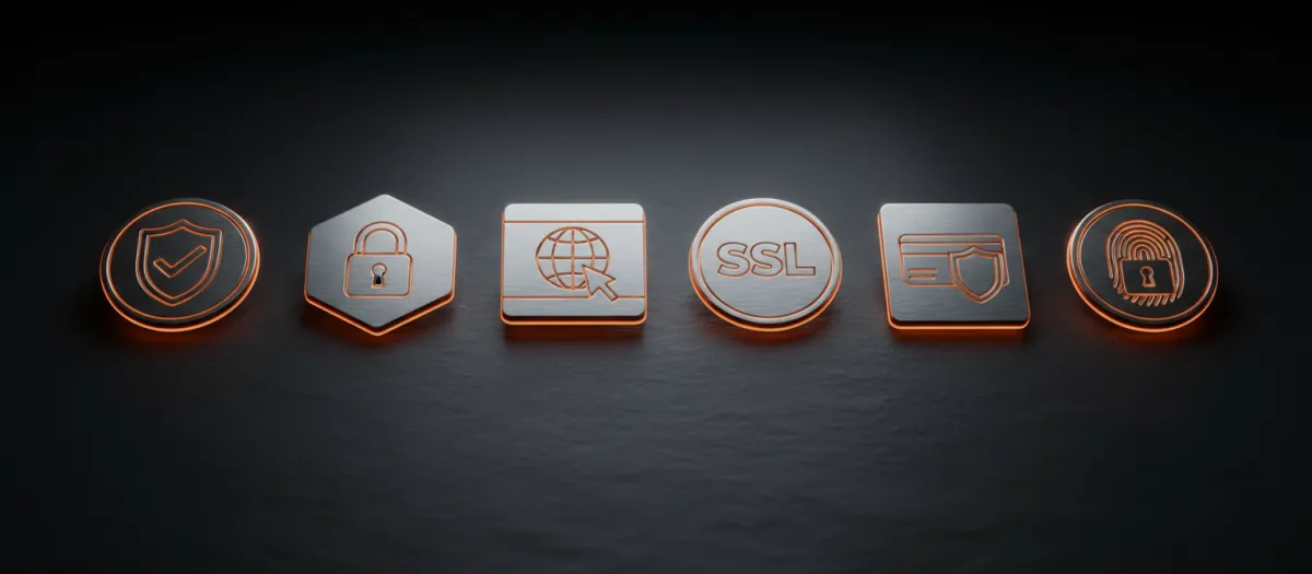 Secure Payment and SSL Encryption Badges