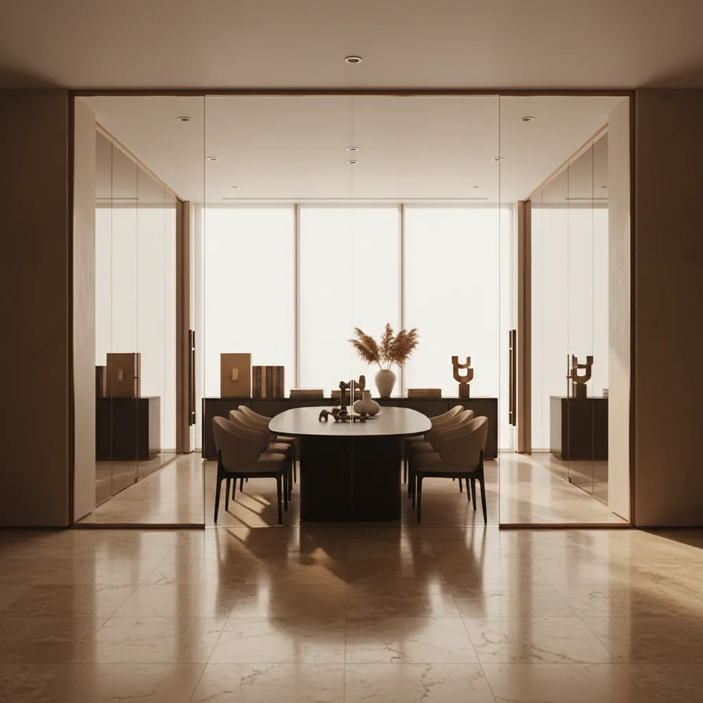 High-end architectural enterprise office space