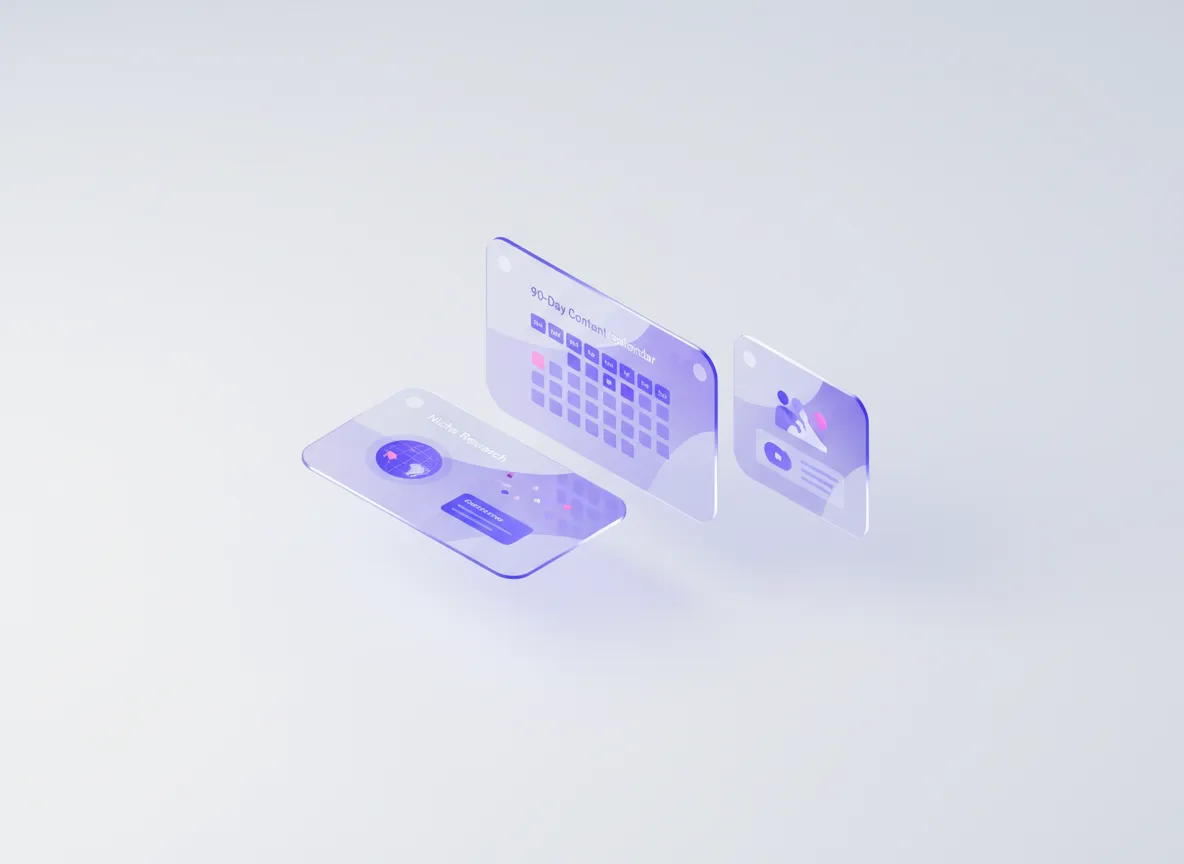 Preview of ChannelForge YouTube channel planning dashboard