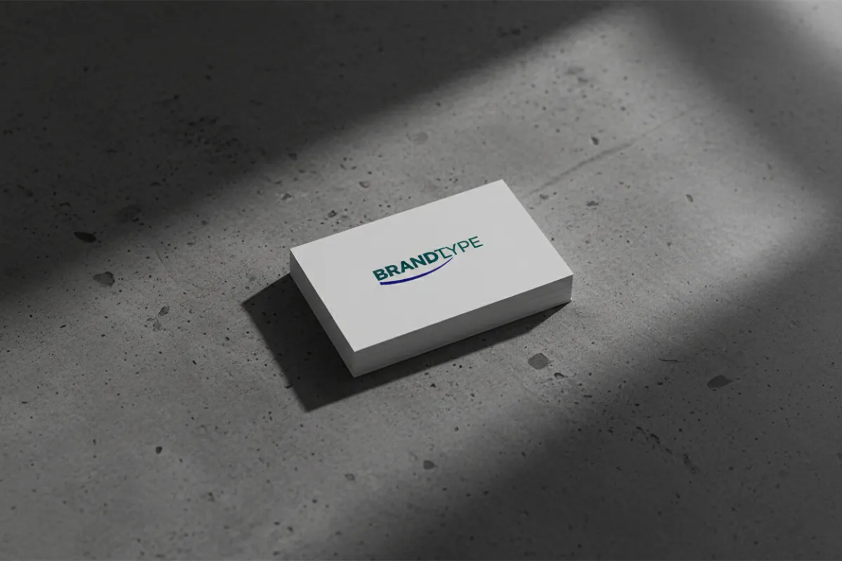 Business card mockup