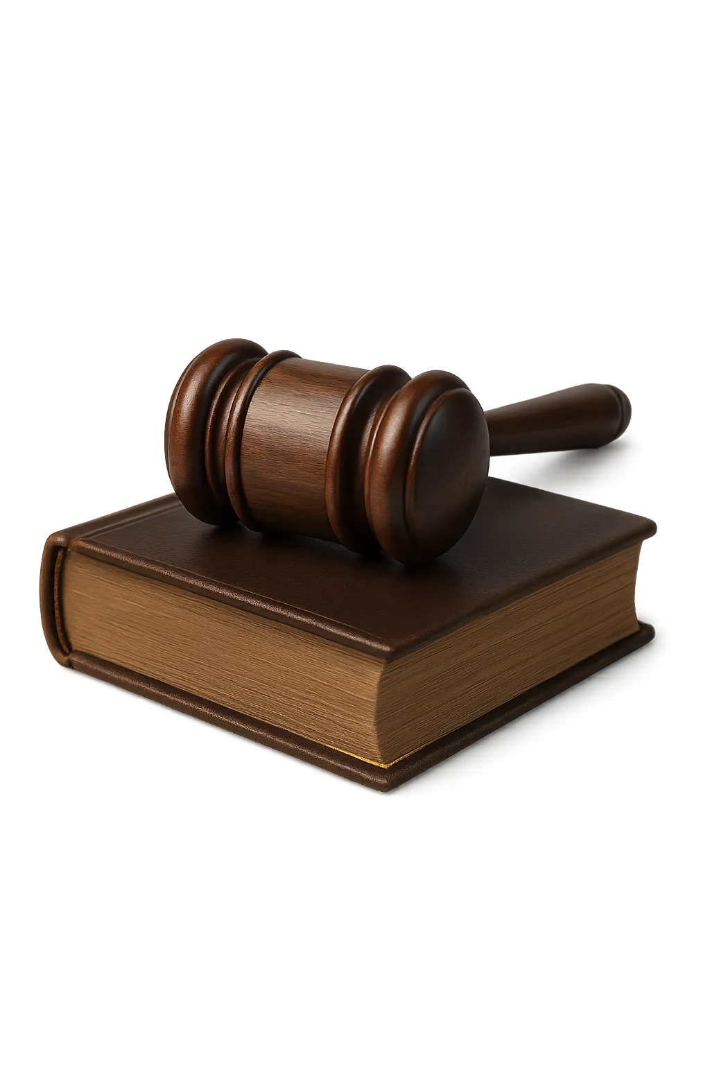 Mazo de juez y libro de leyes como símbolo de autoridad en los juzgados de Sevilla