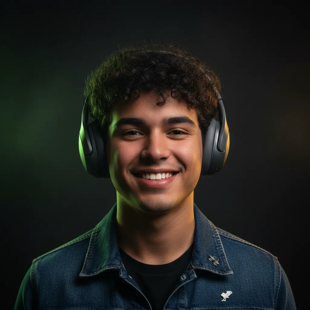 Customer portrait of a student