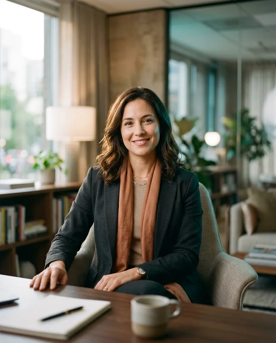 Warm portrait of Margie, founder and lead credit strategy advisor