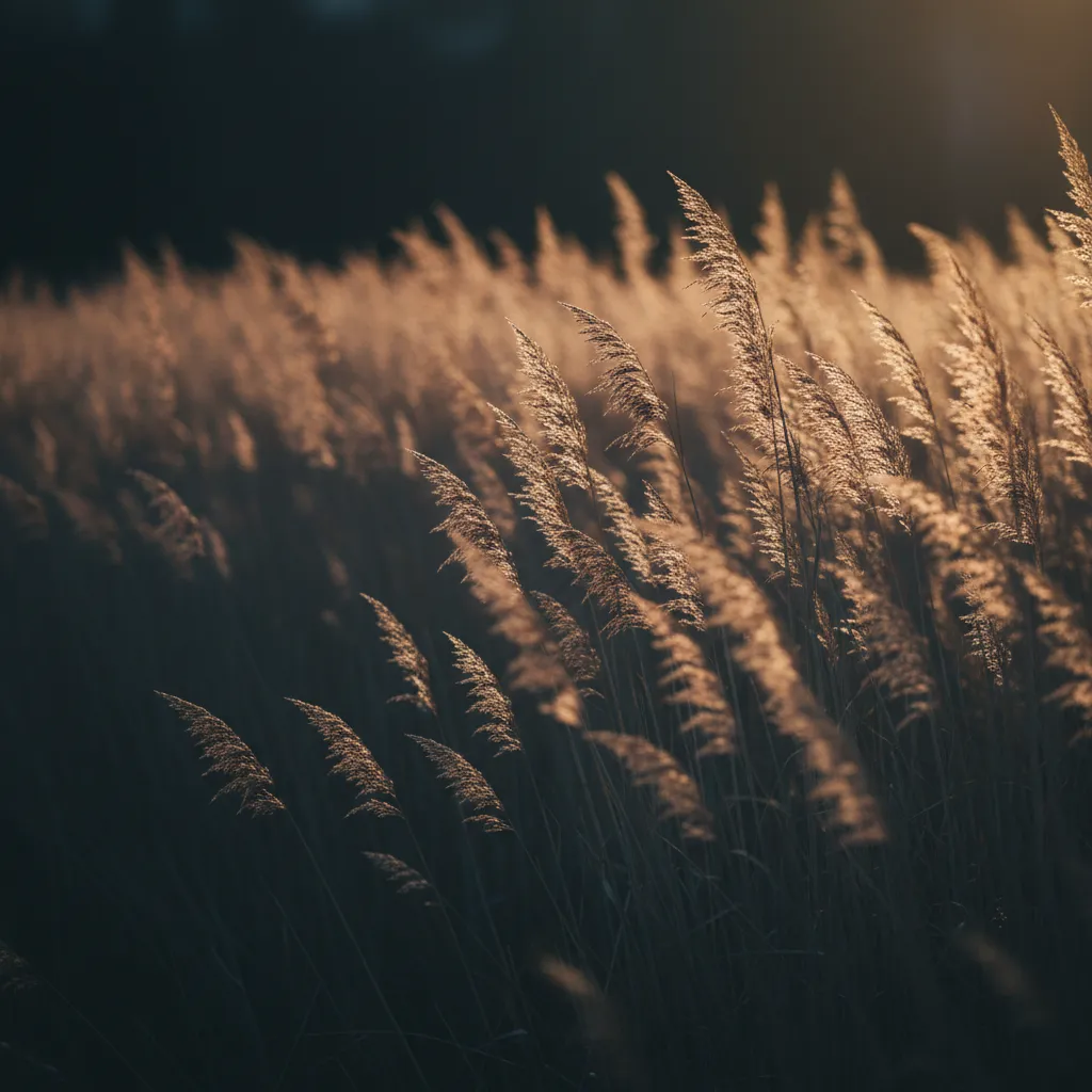 Soft focus emotive imagery representing a vigilant gaze