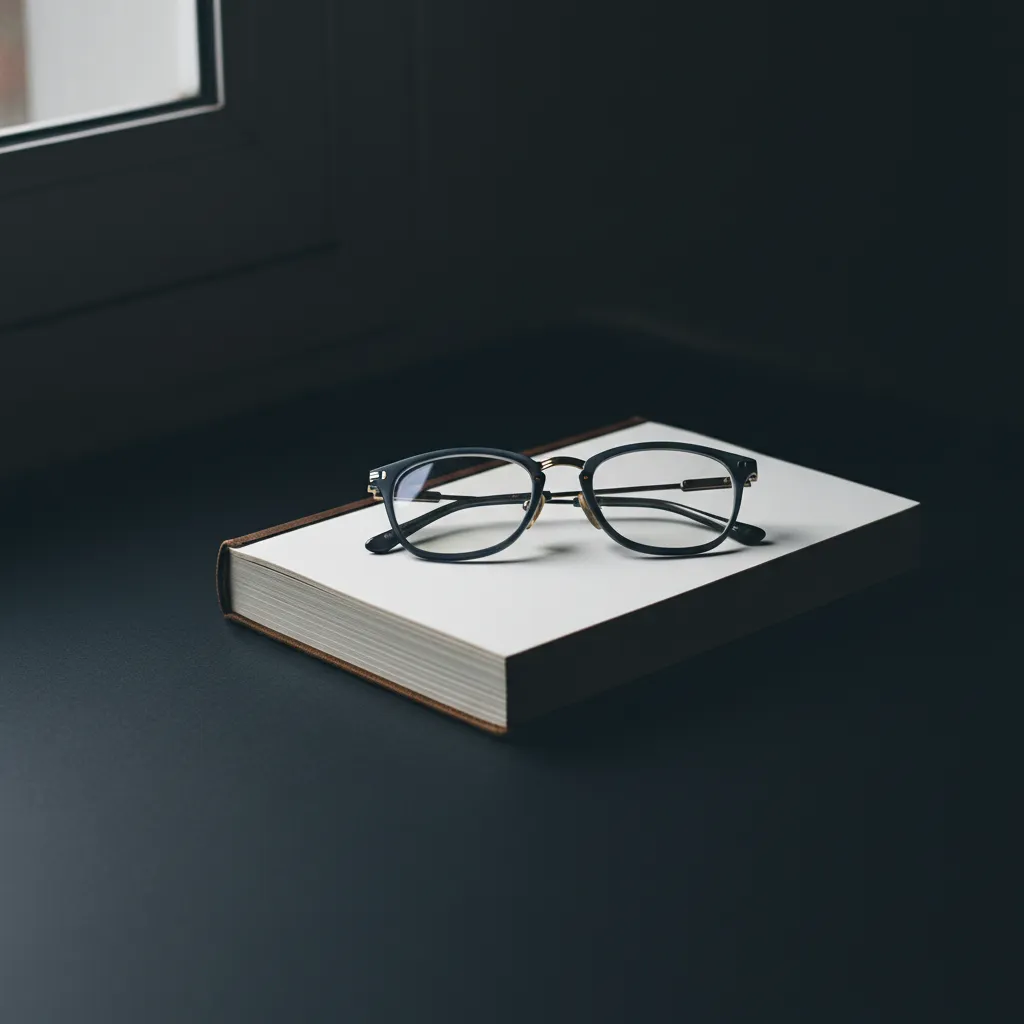 Soft focus image evoking the strain of an over-demanded gaze