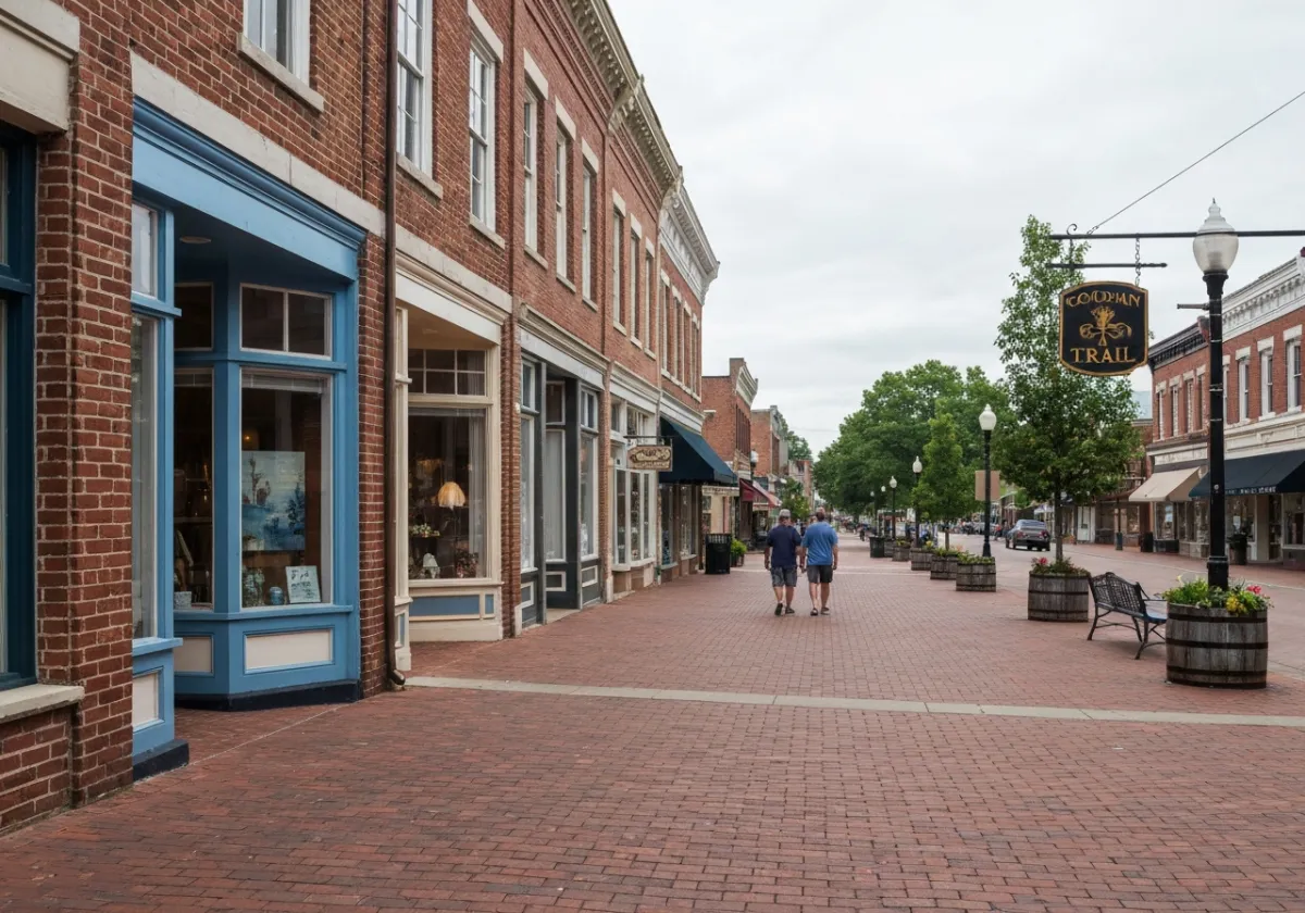 Lifestyle image of historic main streets