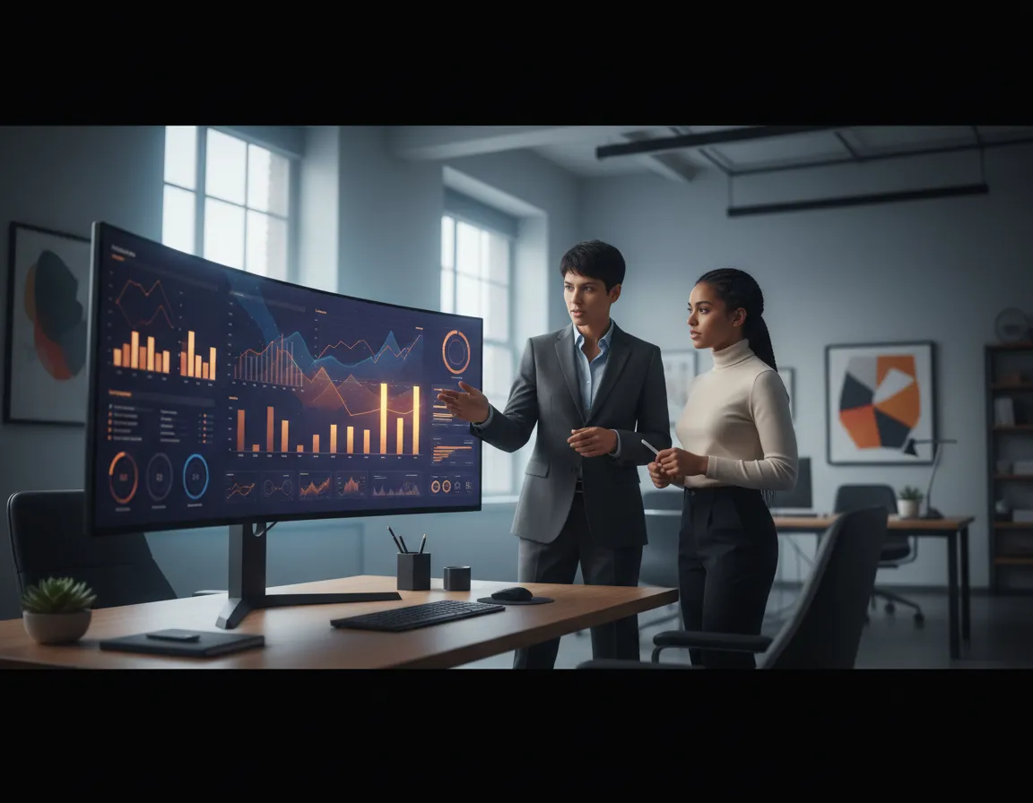 Conceptual visualization of website and campaign performance