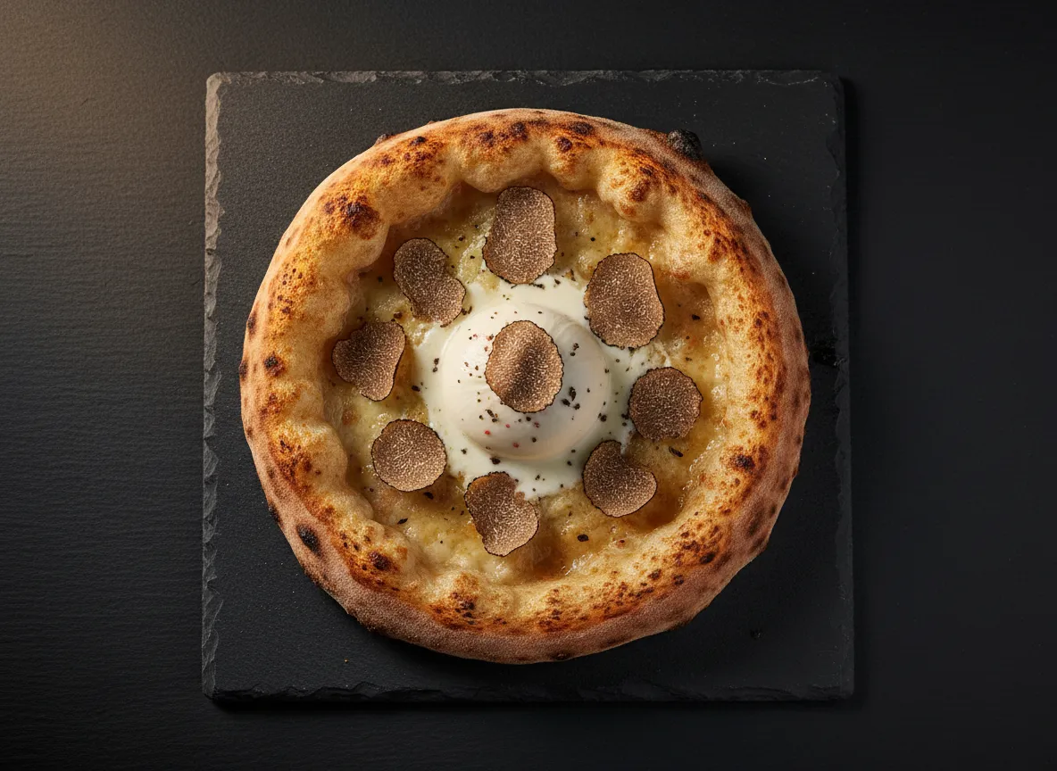 The Truffle Burrata Signature Pizza