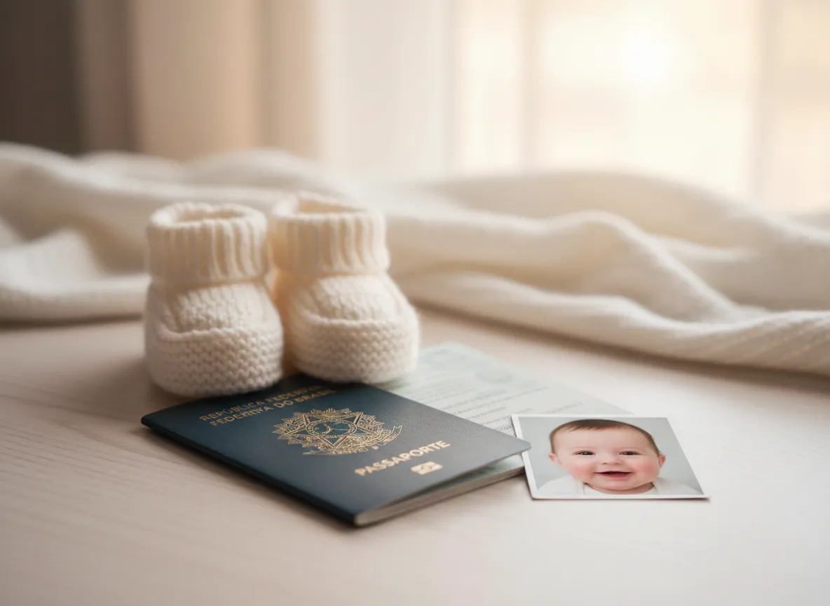 Passaporte Brasileiro Menor 0-3 anos