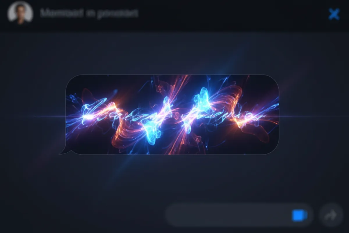 Screenshot of a glowing DM testimonial from a satisfied creator.
