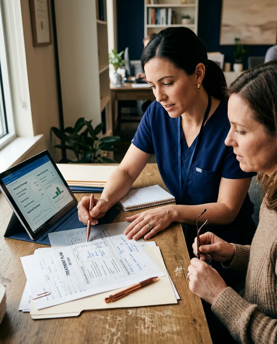 Transparent treatment plan and insurance claim documentation at Northwest Portland Dental