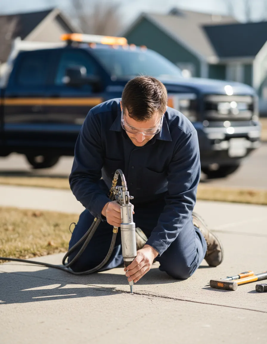 Professional Chandler Concrete Leveling Crew