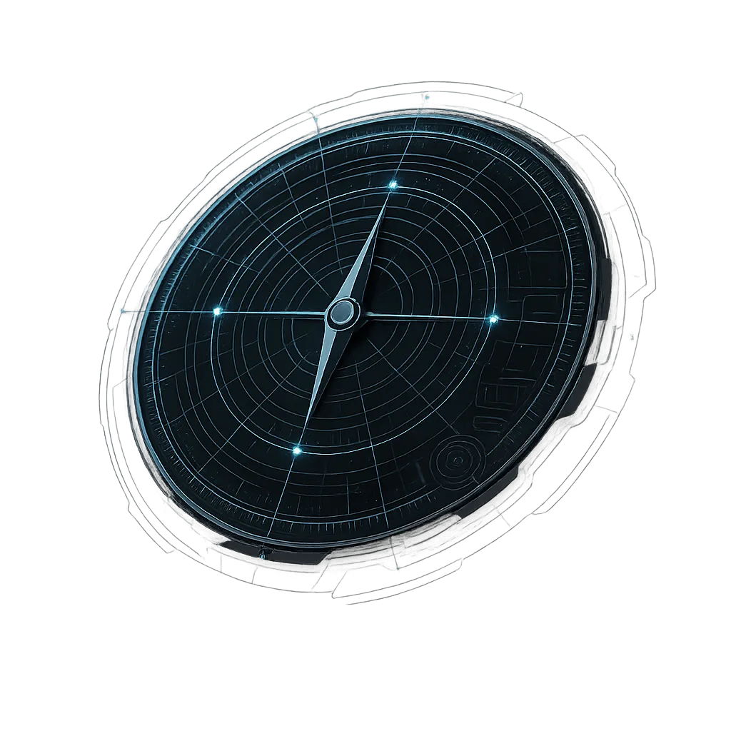 Dashboard schematic wireframe illustration
