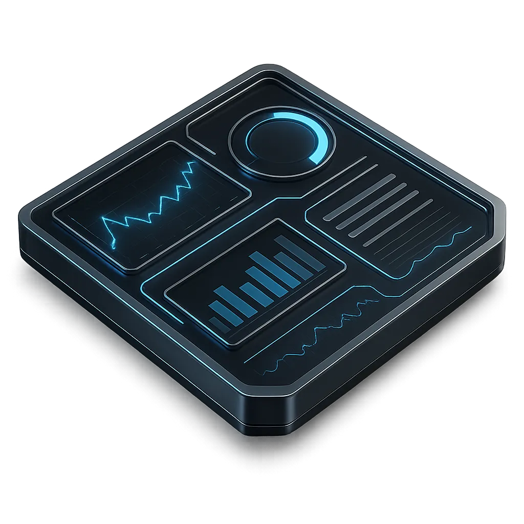SaaS Platform Tech Dashboard Visualization