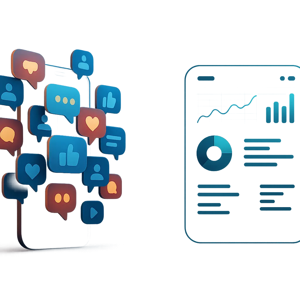 Caos de notificaciones vs Dashboard ordenado