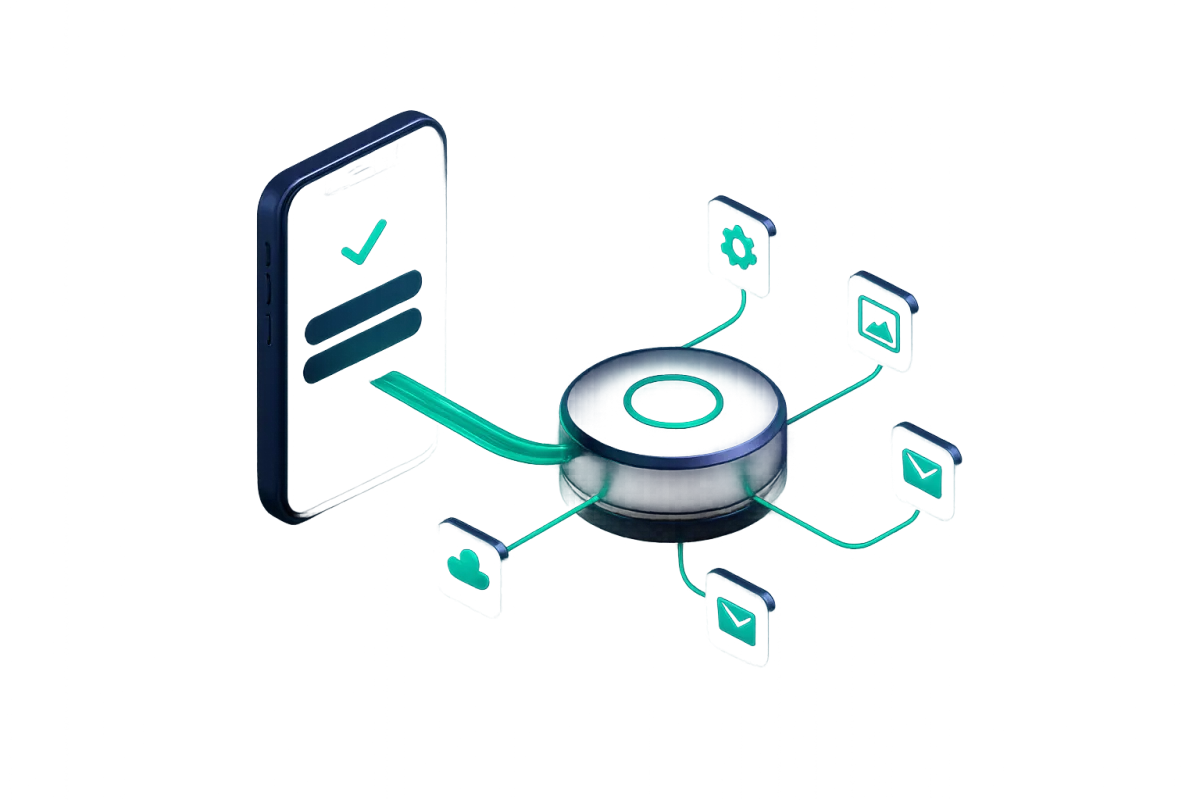 CRM and WhatsApp integration interface