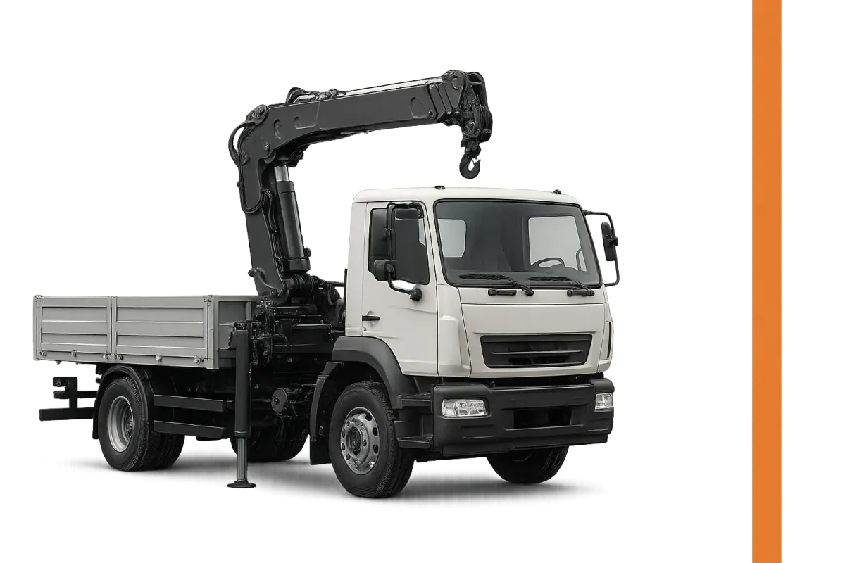 Xe tải cẩu hàng chuyên dụng