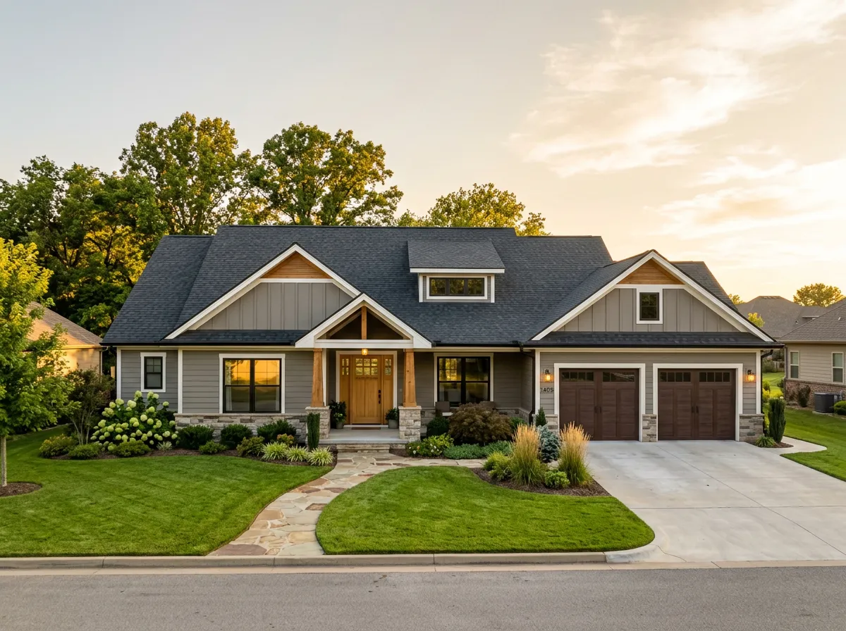 Roof replacement for a home in Northwest Arkansas