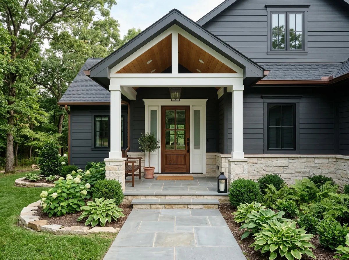 Home remodeling detail for a Northwest Arkansas project