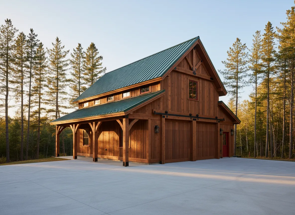 Heavy-duty custom garage