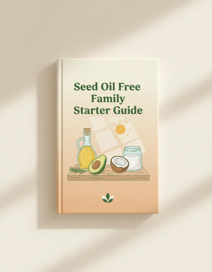 Seed Oil Free family guide ebook cover