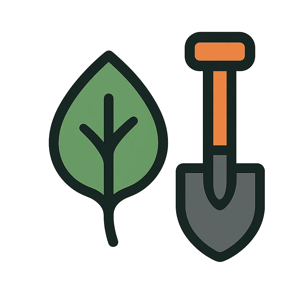 Gardening service icon