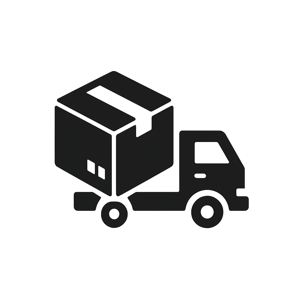 Removals and storage service icon