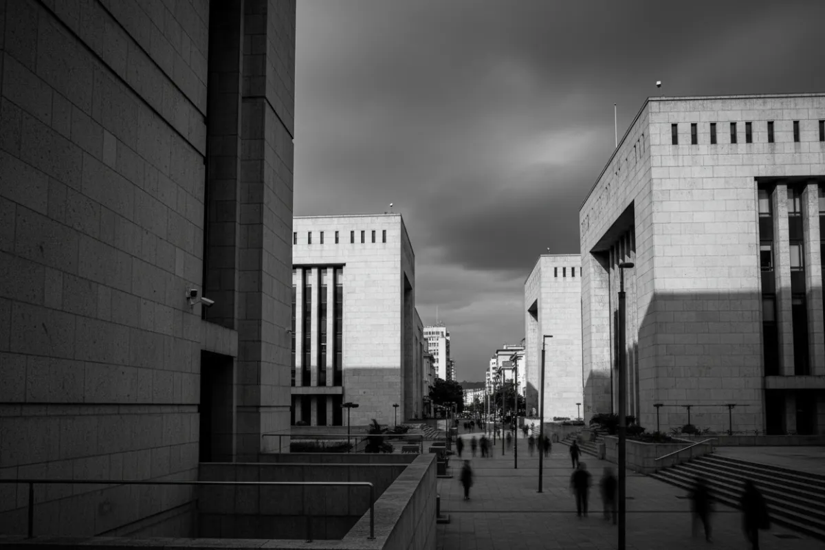 High impact political news imagery