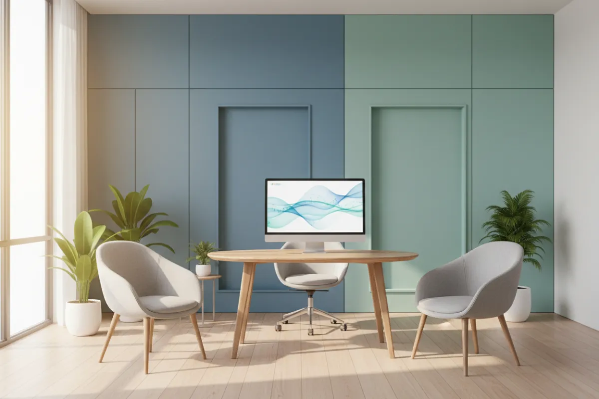 Modern consultation room at Redial Clinic