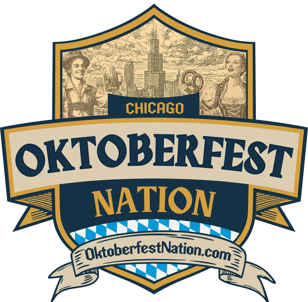 Oktoberfest Nation Logo Large