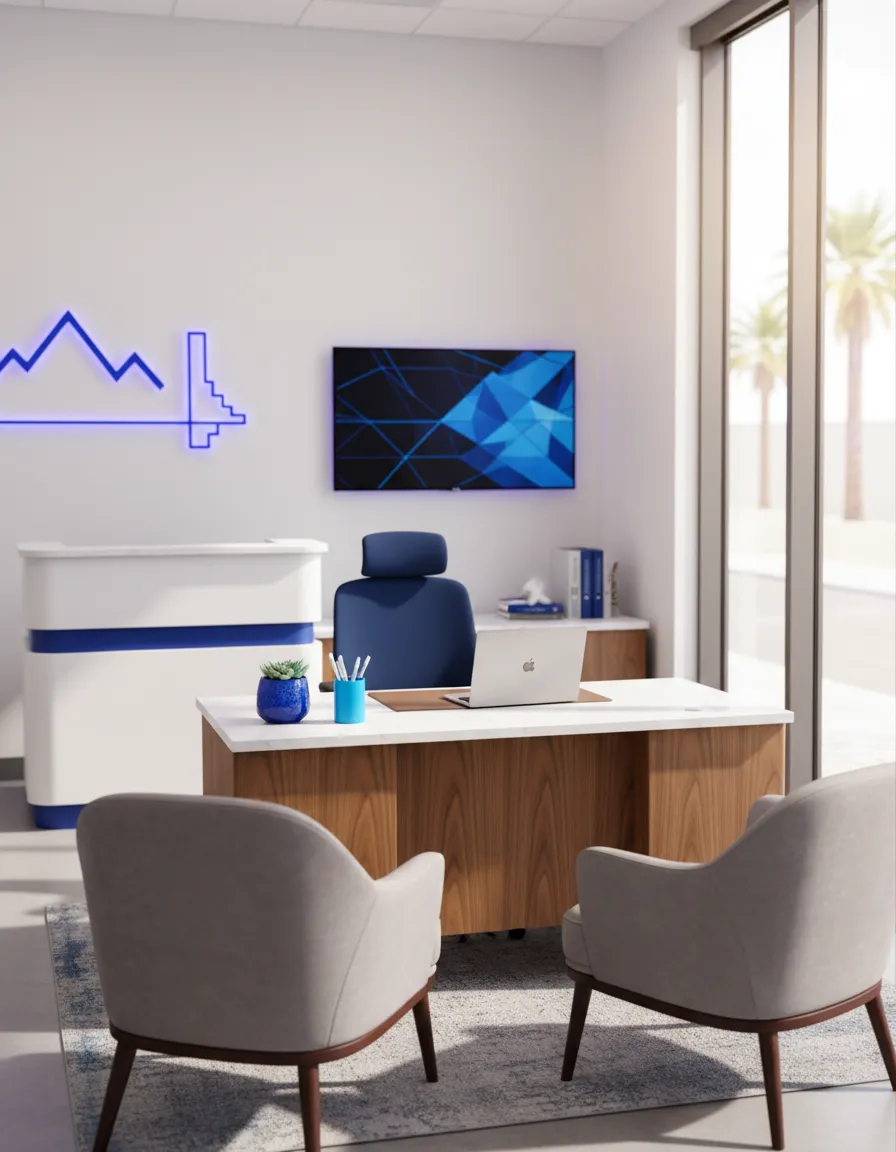 Welcoming and professional tax office space in Las Vegas