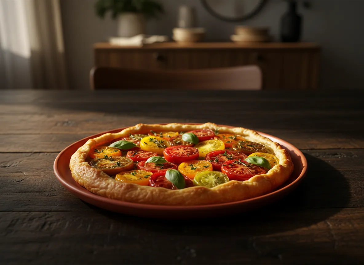 Heirloom Tomato Tart signature dish