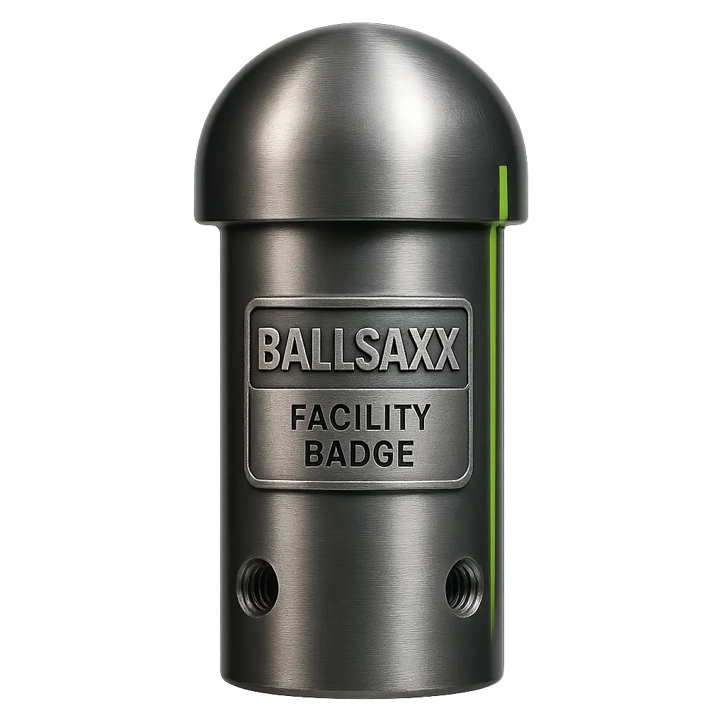 Custom Facility Ballsaxx Handle 3D Mockup