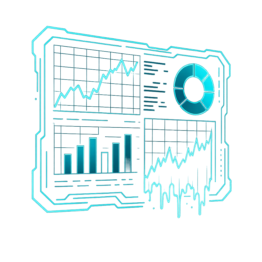 High-tech dashboard showing lost revenue and financial stakes