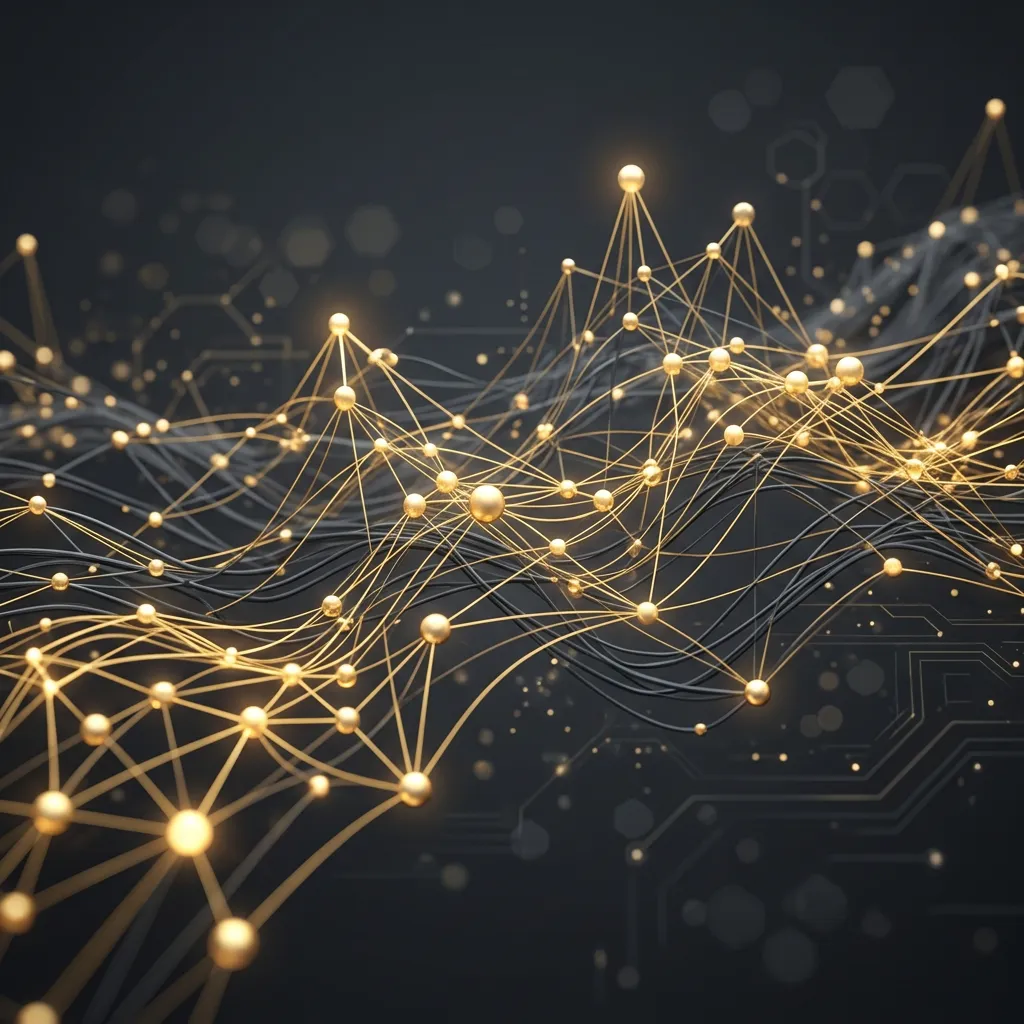 AI tools visualizing neural network processes and data intelligence