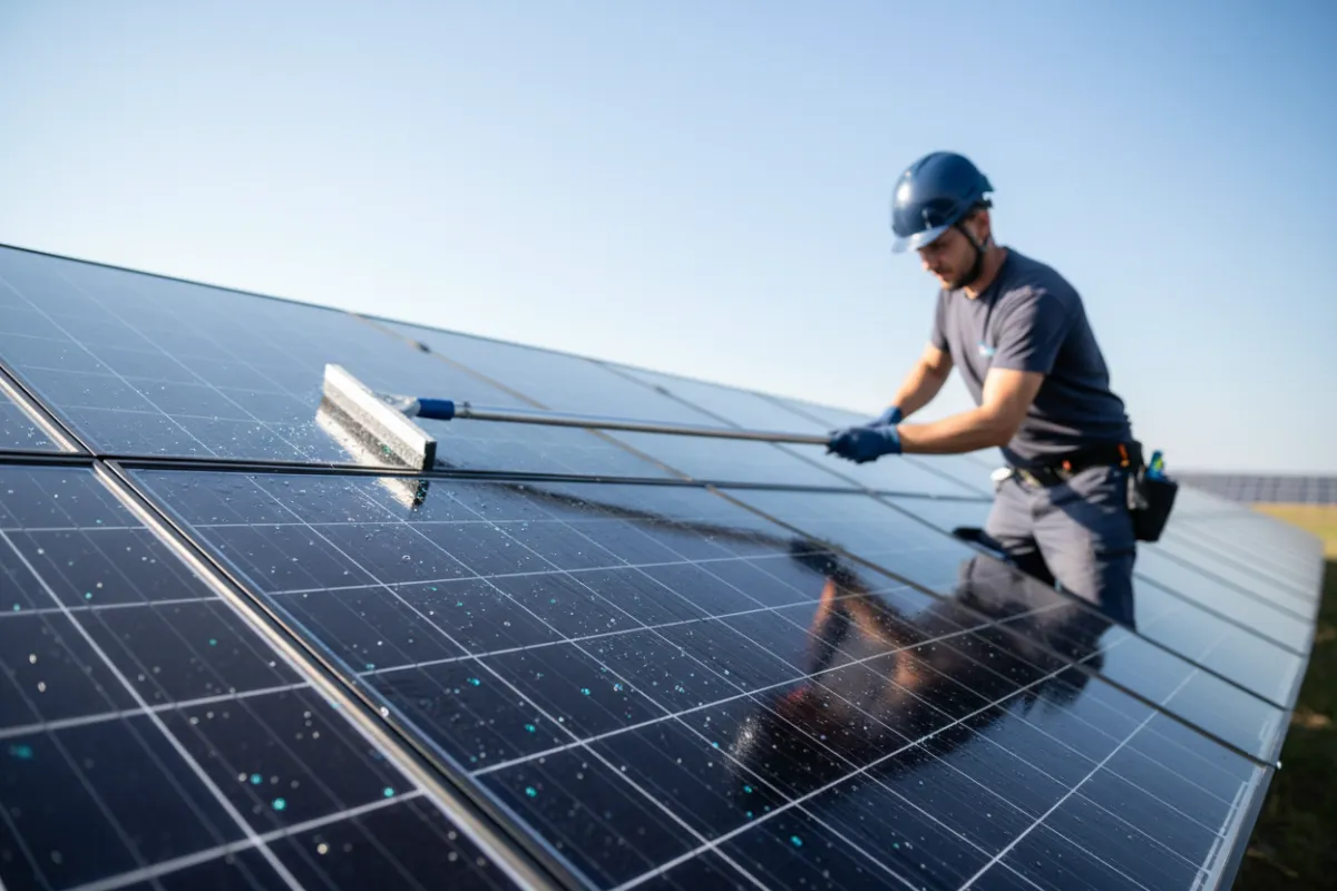Solar Panel Cleaning