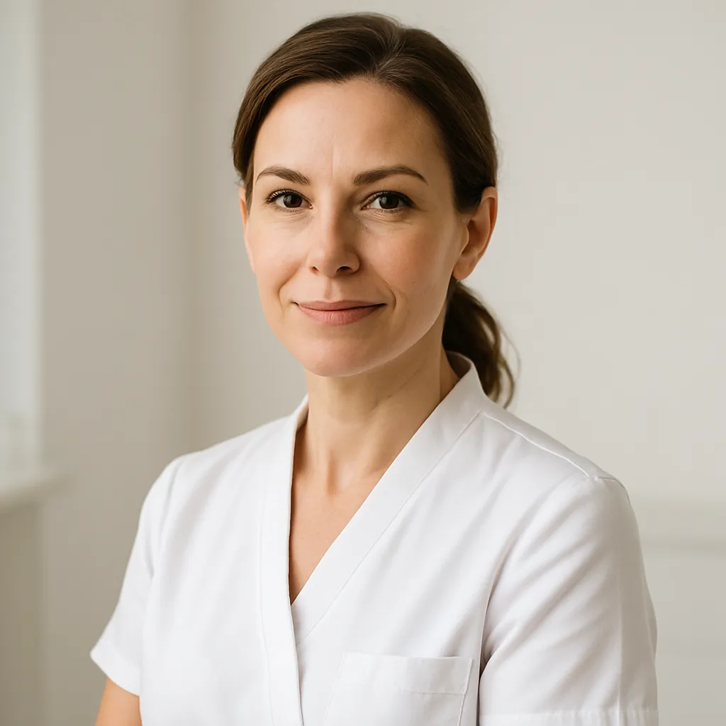 Portrait of Dr. Ana Morales, dermocosmetologist