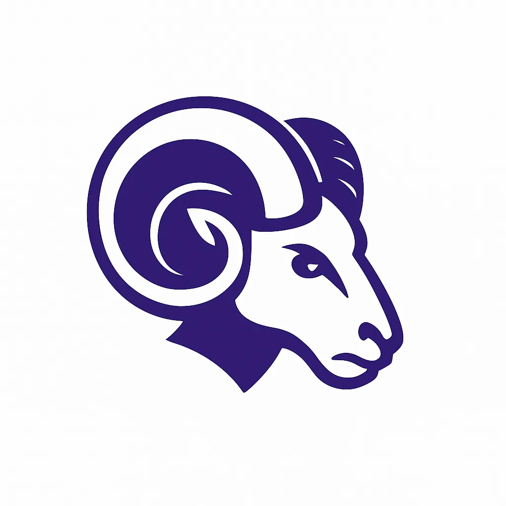 Rams mascot watermark