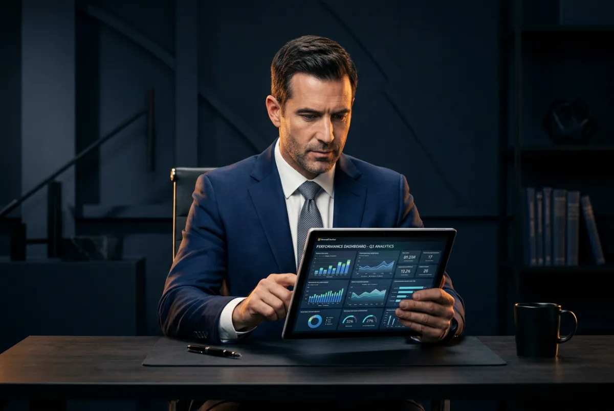 Executive review of high-return business systems and conversion metrics