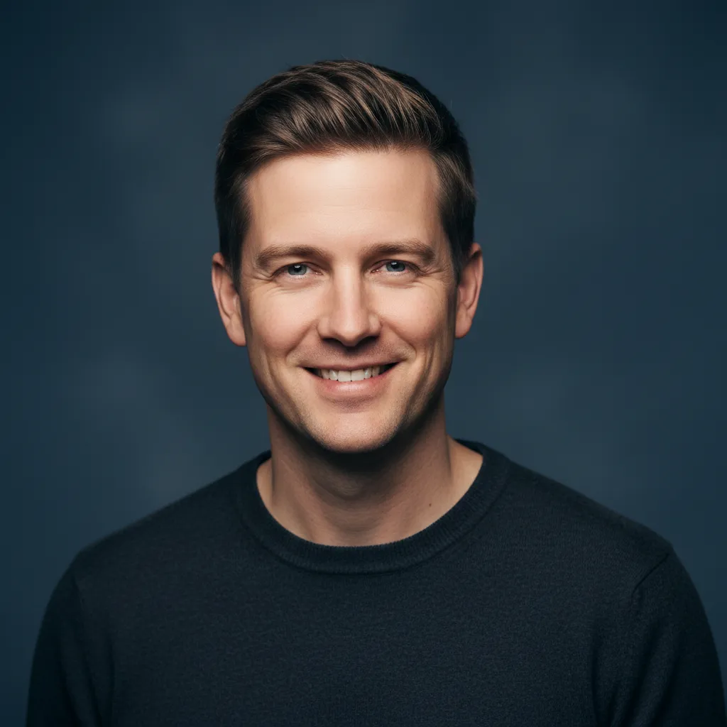 Portrait of David Day, testimonial author