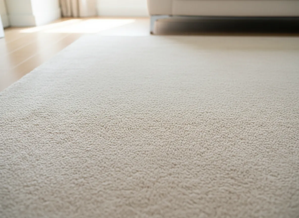 Carpet after pet and spill cleaning looking fresh