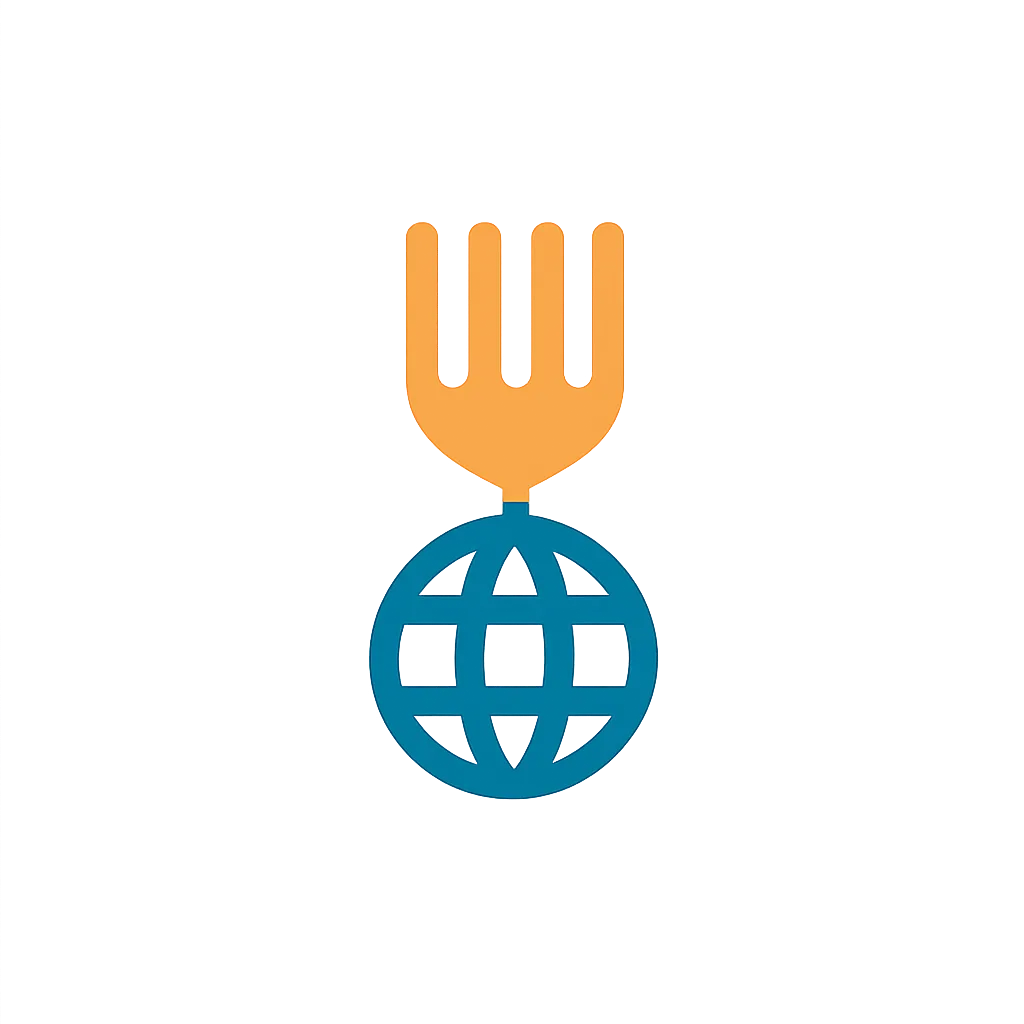 Kekes International Food Spot Logo