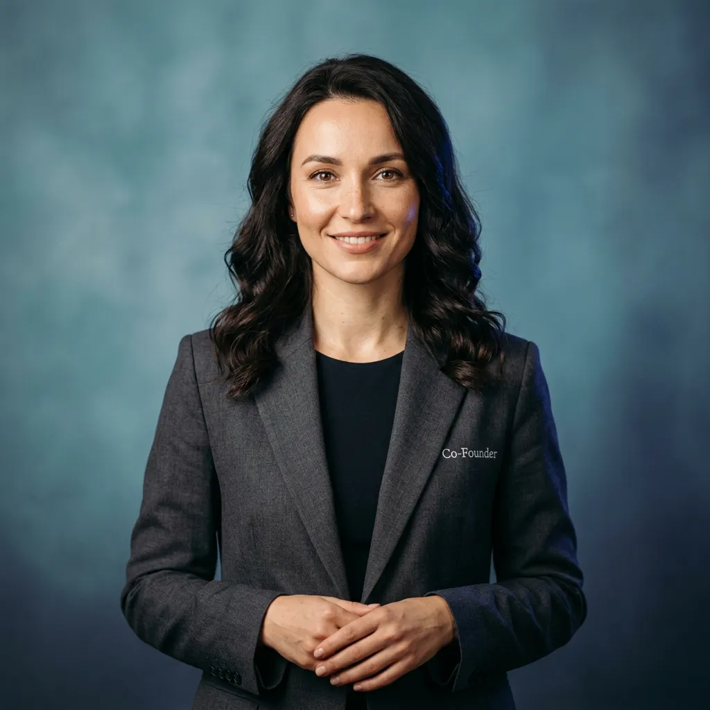 Elena Rostova portrait - Co-Founder at ShieldGuard