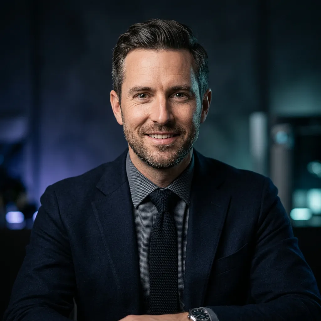 Darius Kroll portrait - Managing Director at ApexScale