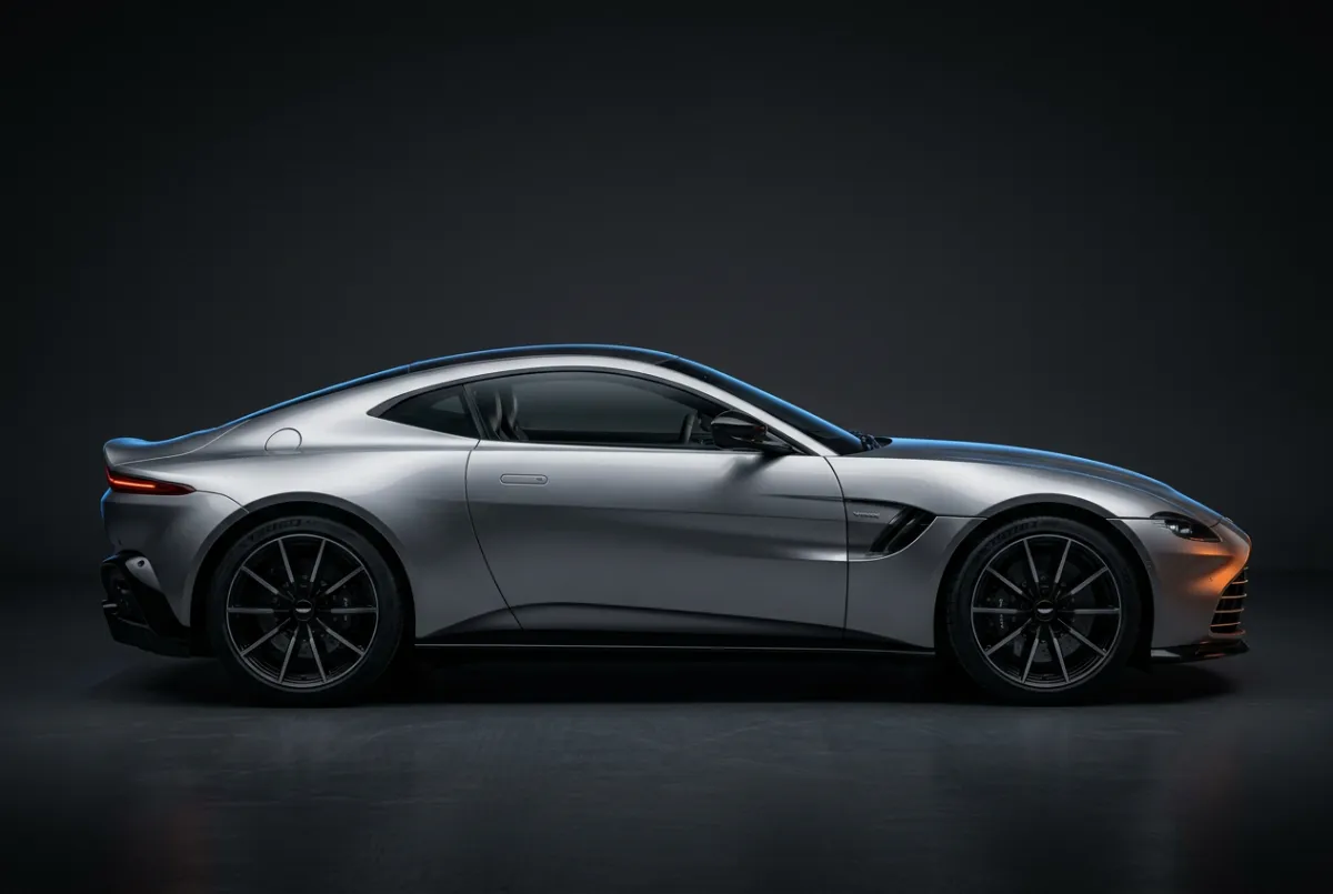 2023 Aston Martin Vantage V8 in Magnetic Silver metallic