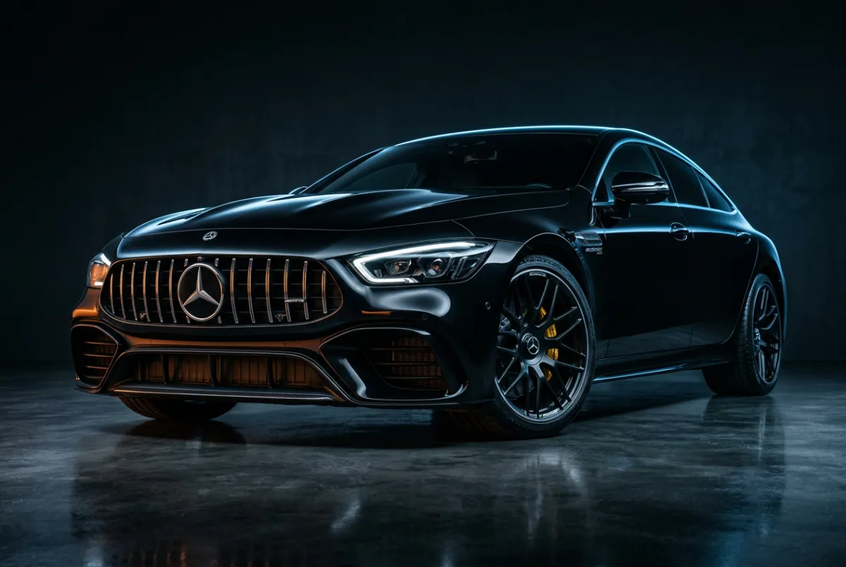 2023 Mercedes-AMG GT Coupe in Obsidian Black metallic