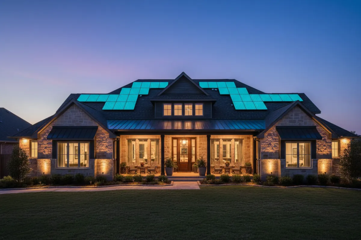 A family home in East Texas showing quality craftsmanship