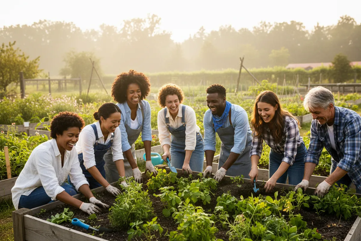 Community members seeing the real-world impact of their actions
